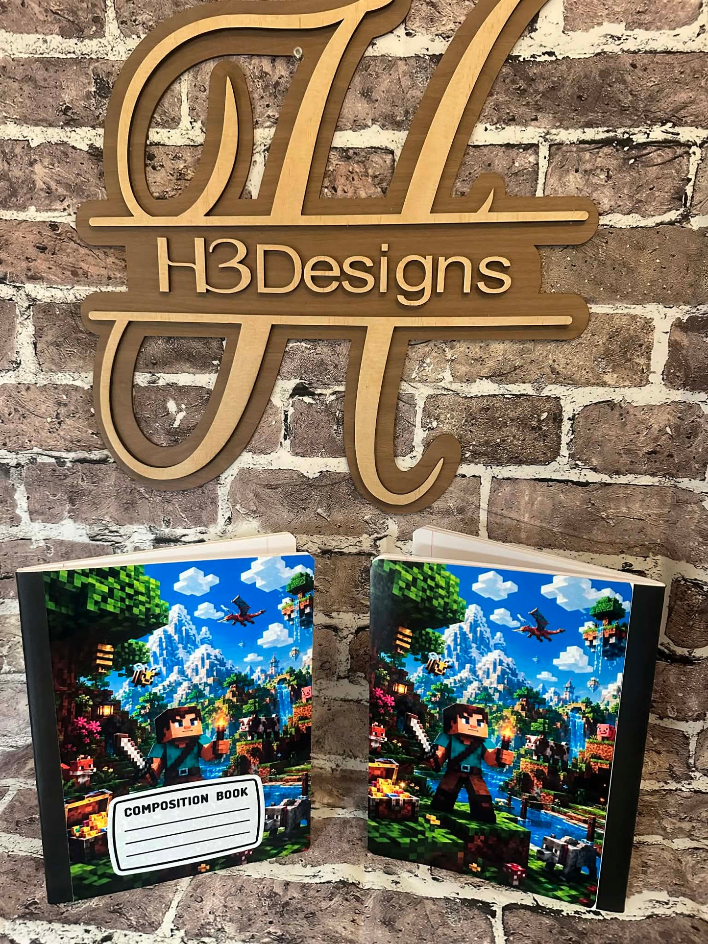 Minecraft Composition Notebook