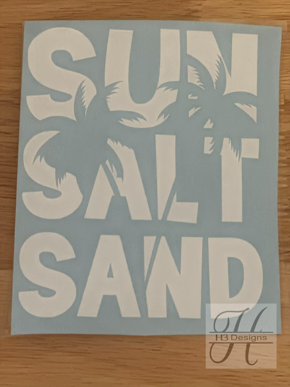 Sun Salt Sand Decal