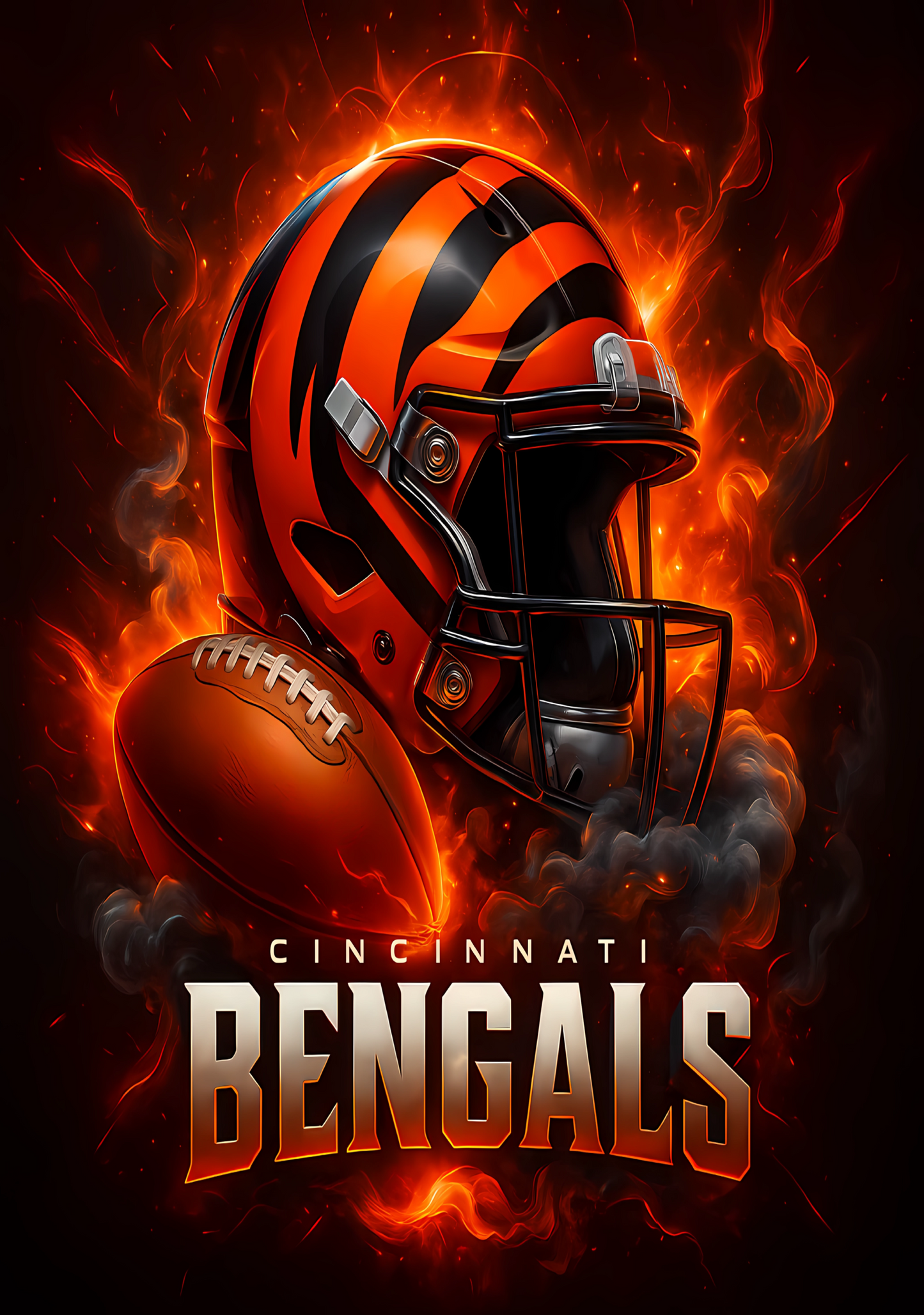 Bengals Cover Stickers Set