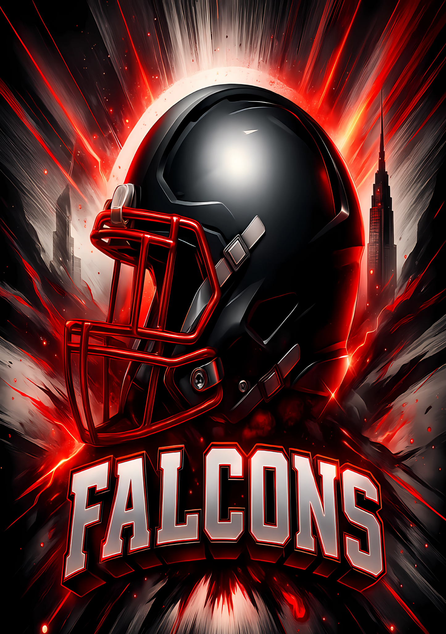 Falcons Cover Stickers Set