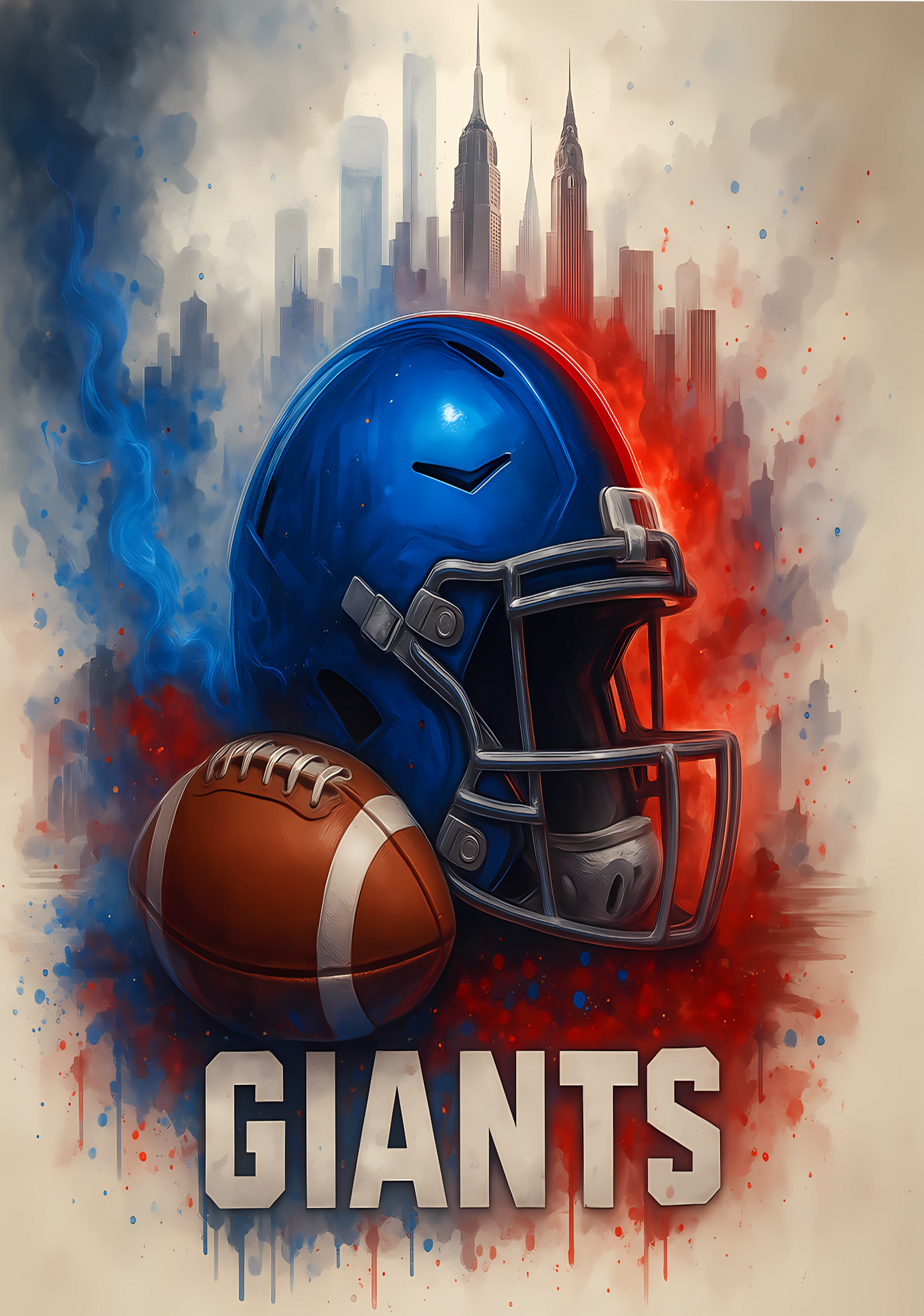 Giants Cover Stickers Set