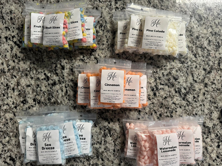 Wax Dot Samples