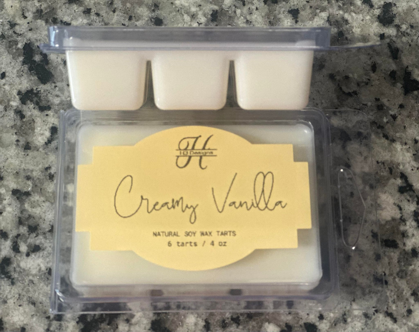 Creamy Vanilla Wax Tarts