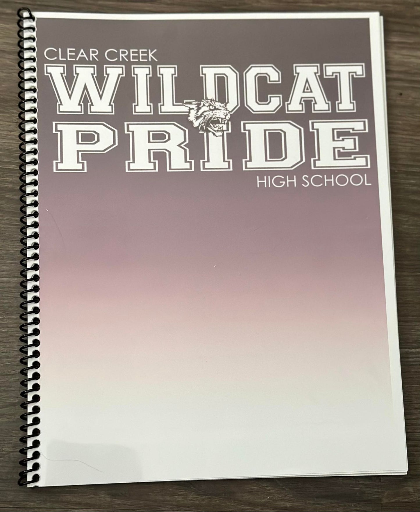 Clear Creek High School Spiral Journal