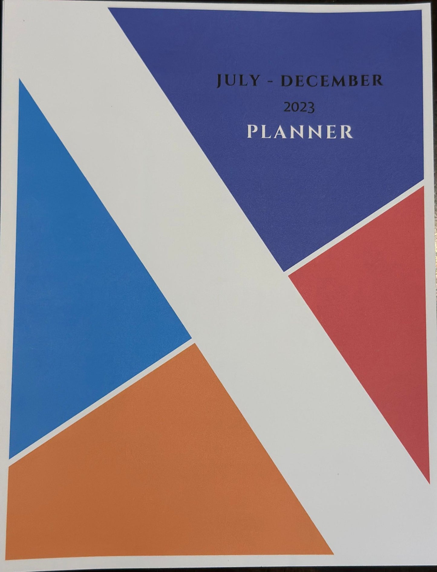 July - December 2023 Budget Spiral Planner