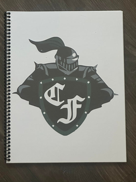 Clear Falls Knights Mascot Spiral