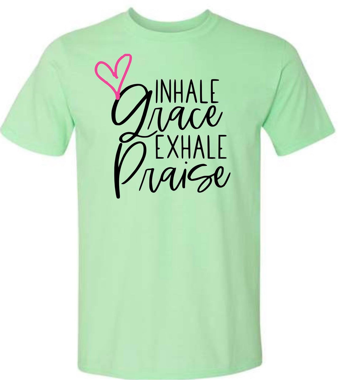 Inhale Grace Exhale Praise Tee