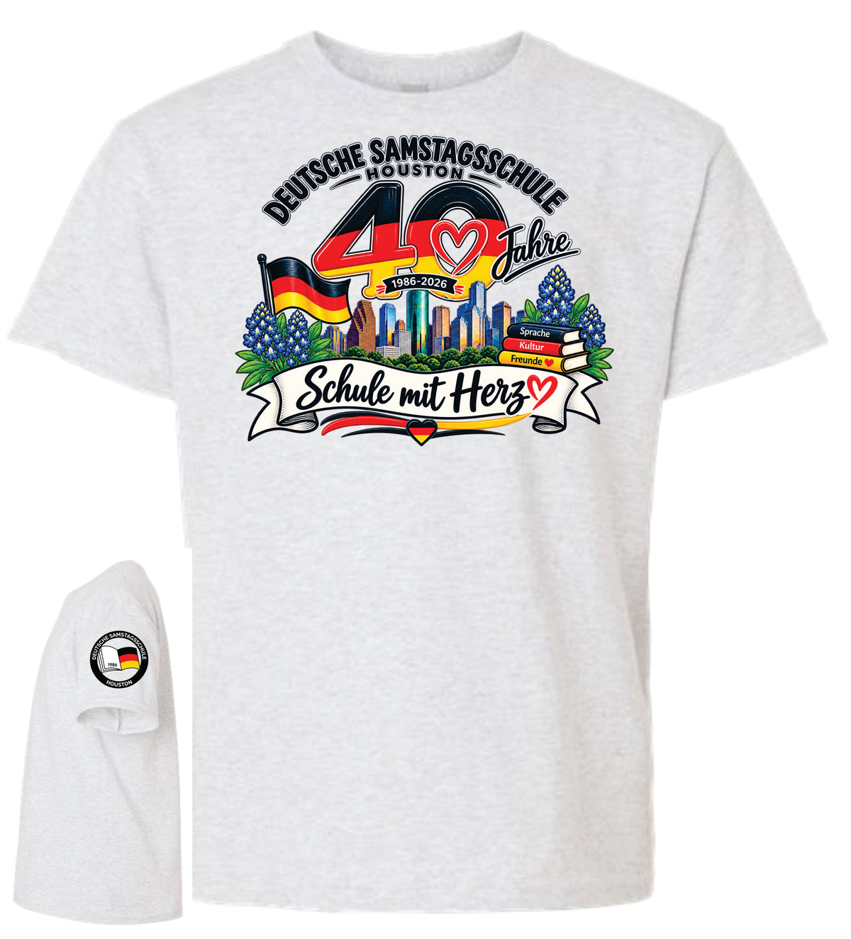 40th Anniversary with Houston Skyline