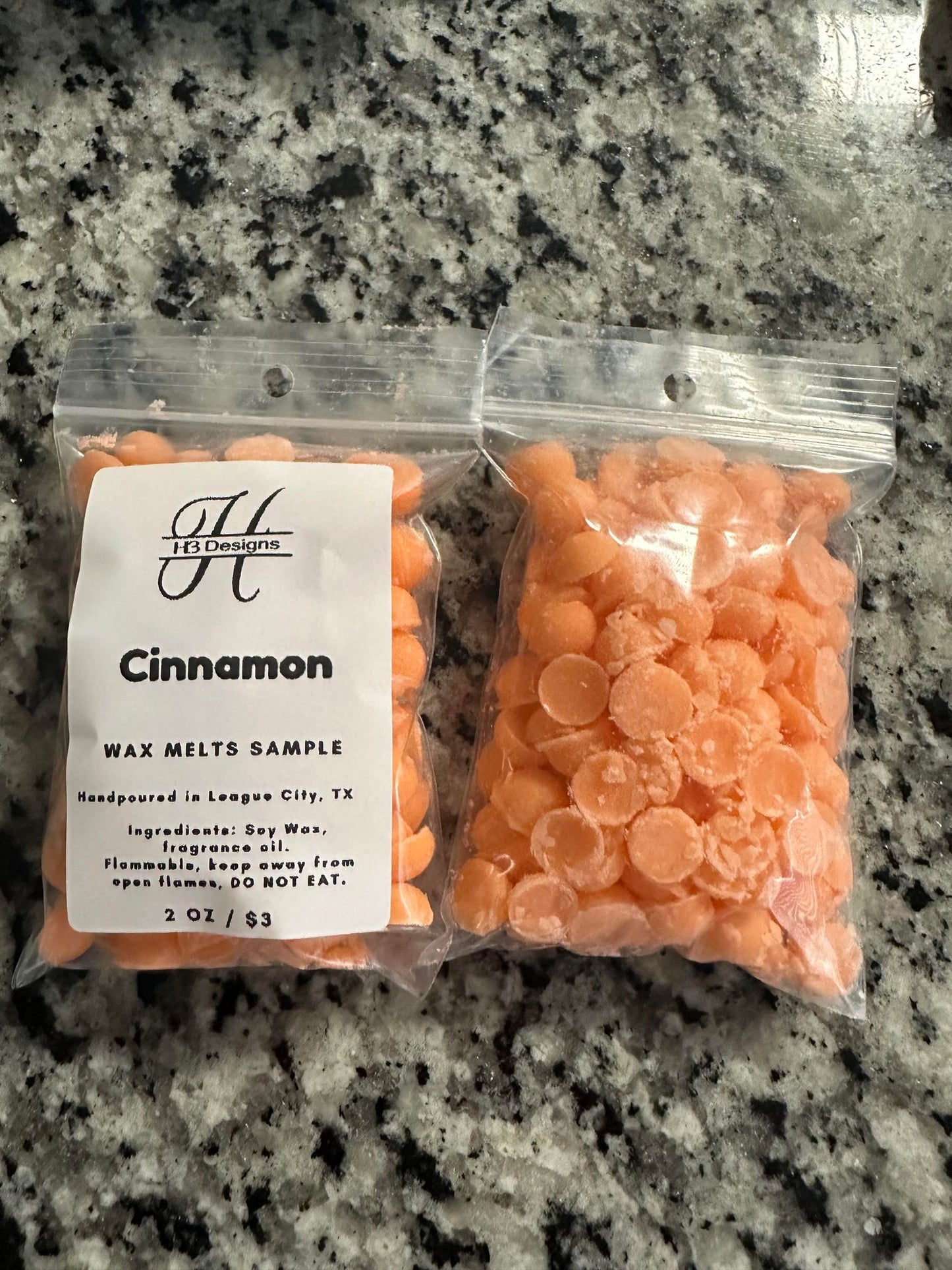 Cinnamon Sample Wax Dots