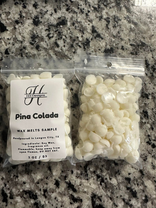 Pina Colada Sample Wax Dots