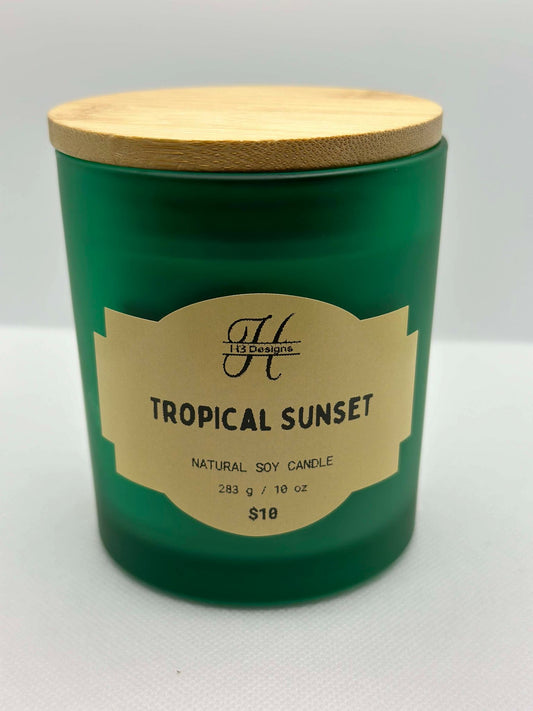 Tropical Sunset Candle