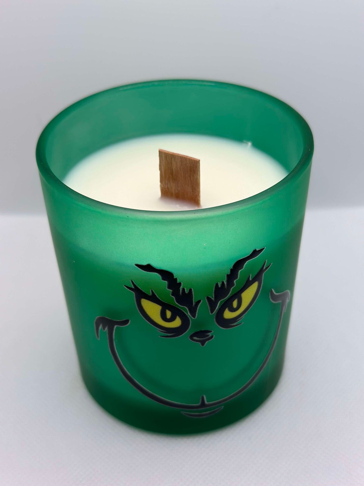 Grinch House Candle