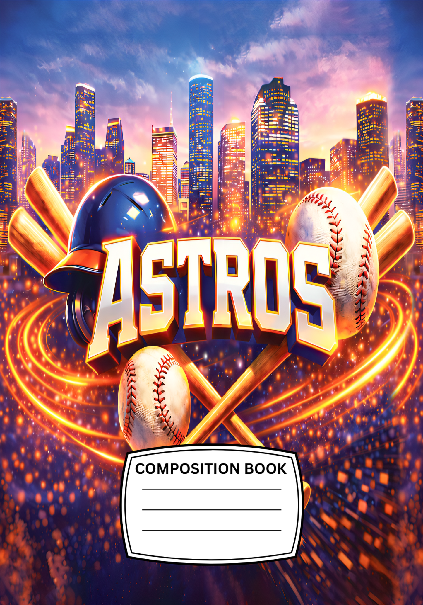 Astros Cover Stickers Set