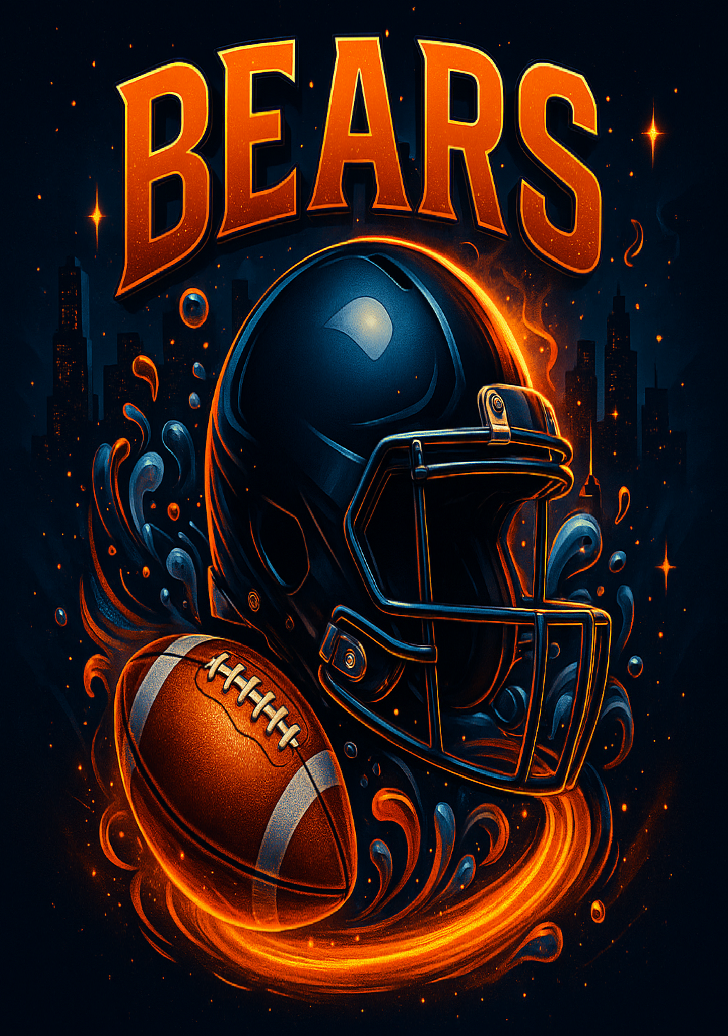 Bears Cover Stickers Set