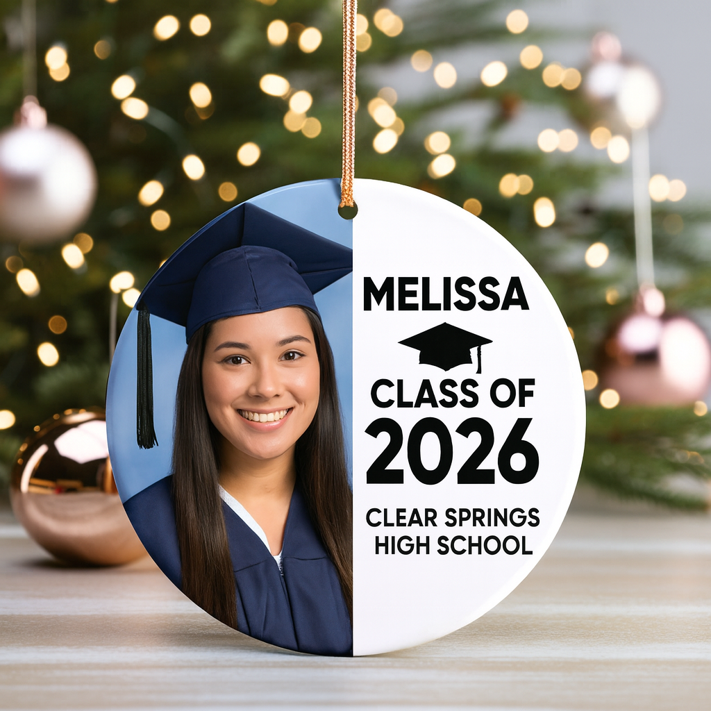 Senior Christmas Ornament