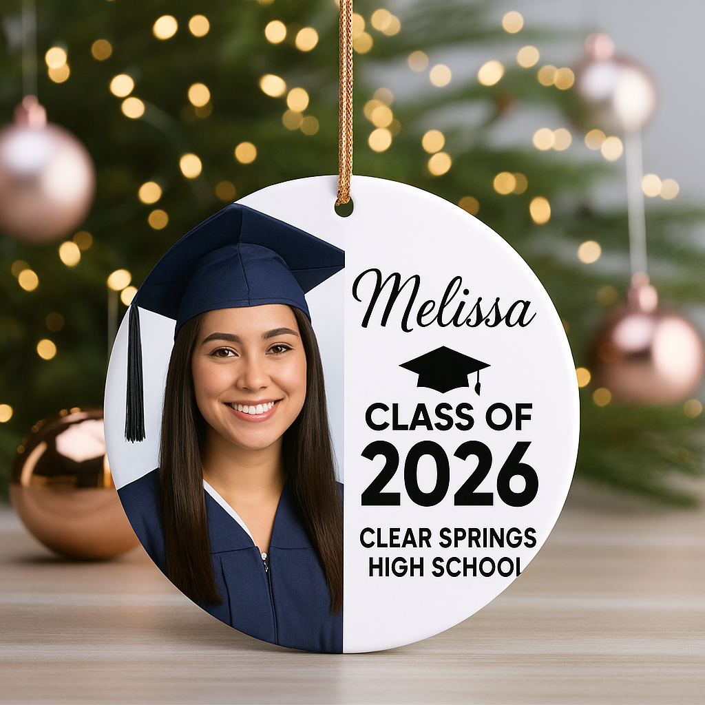 Senior Christmas Ornament