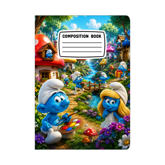 Smurfs Cover Stickers Set