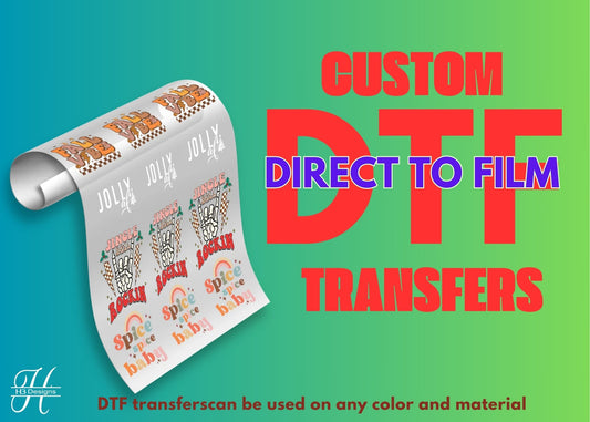 Custom Gang DTF Transfers