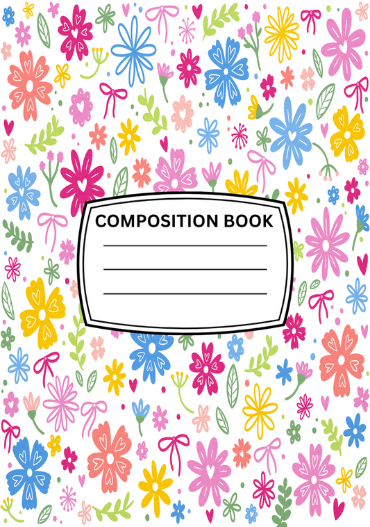 Floral Cover Stickers Set