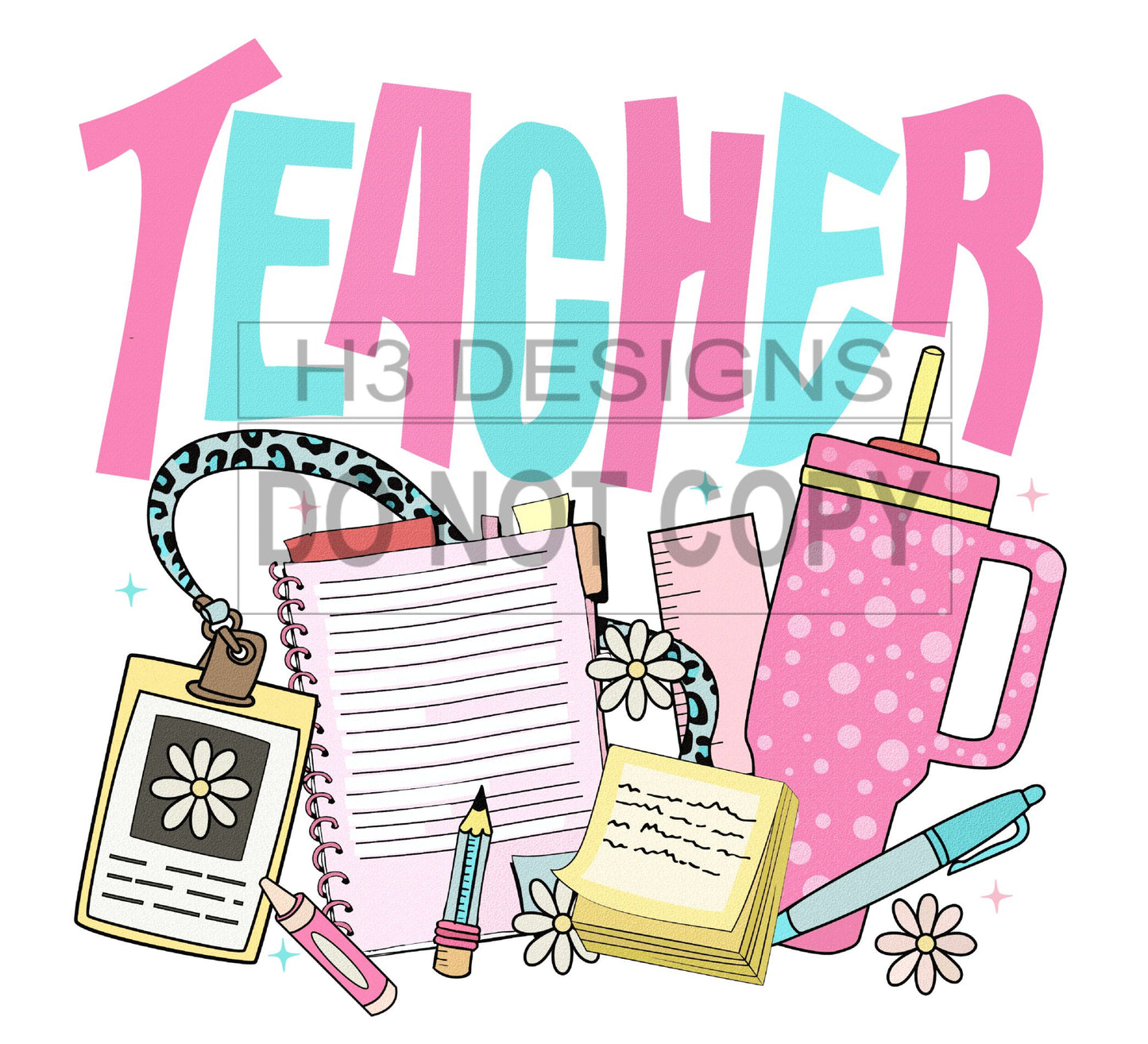 Teacher Sublimation Transfer