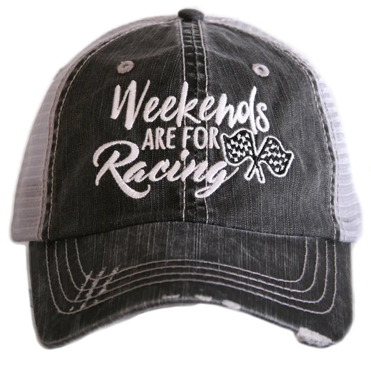 Weekends Are For Racing Trucker Hat