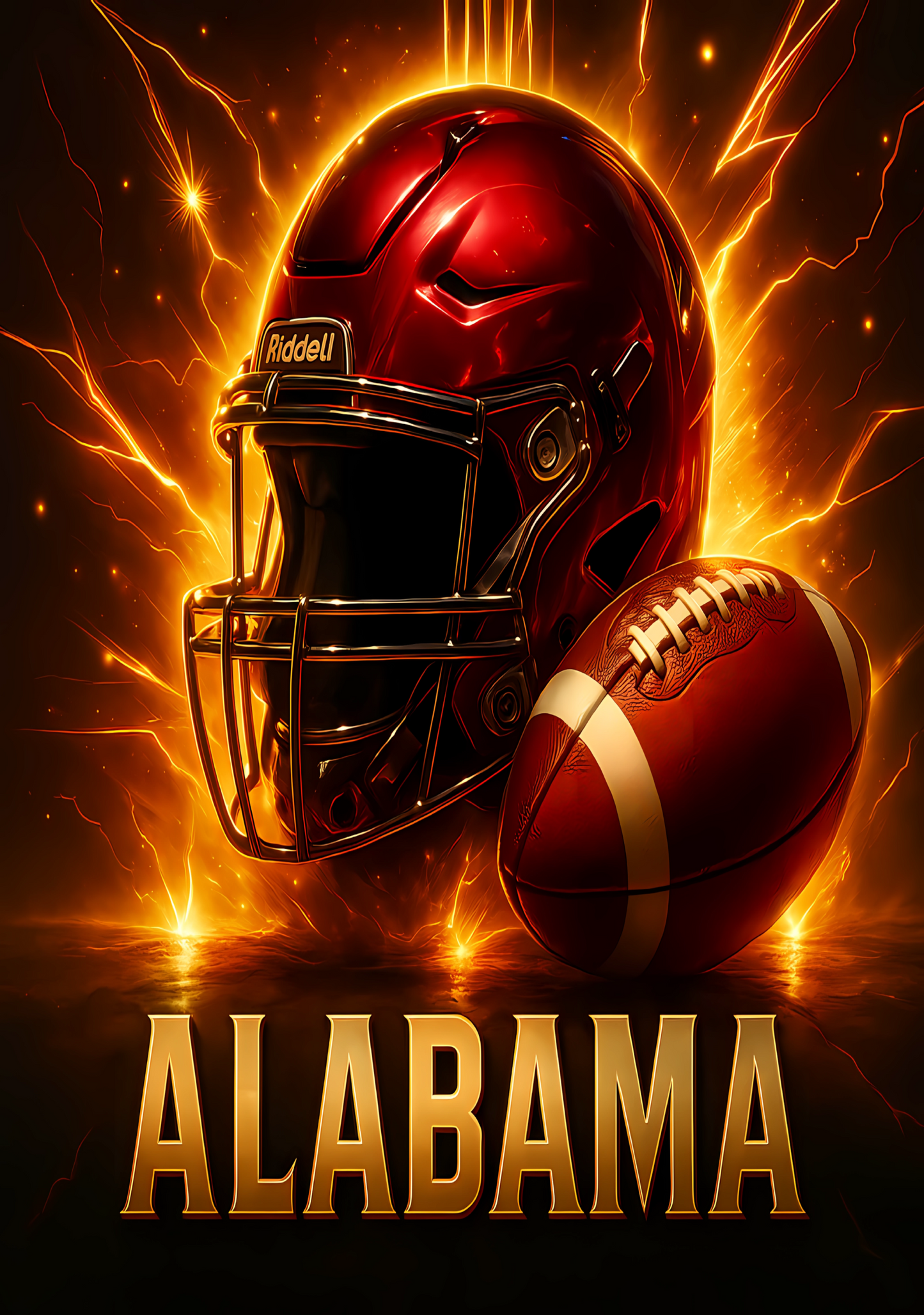 Alabama Cover Stickers Set