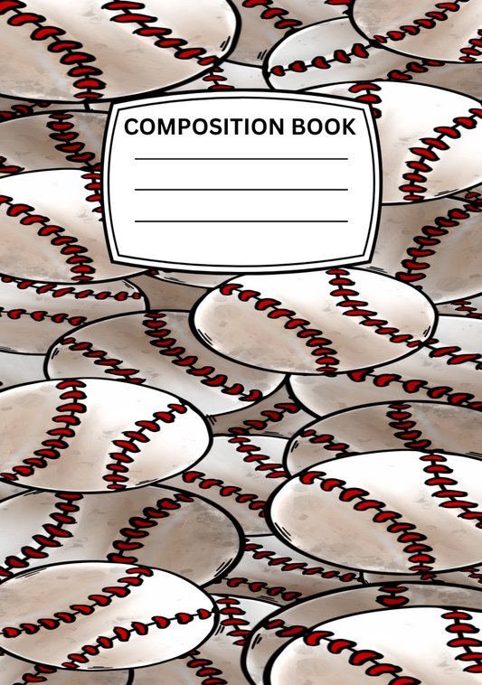 Baseball Themed Cover Stickers Set