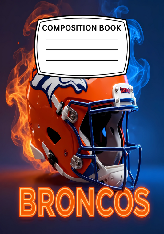 Broncos Cover Stickers Set