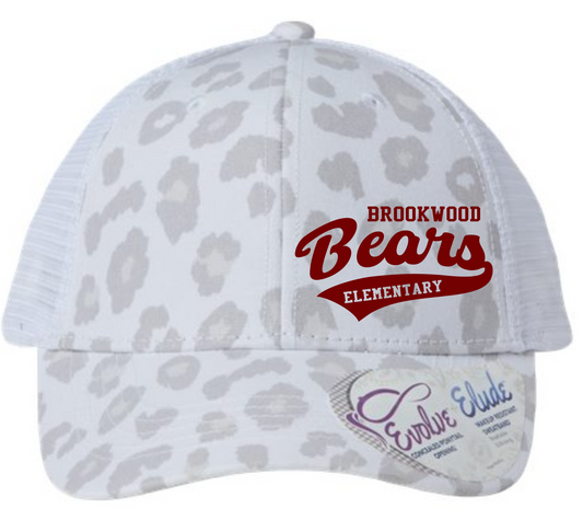 Leopard PONYTAIL Hat