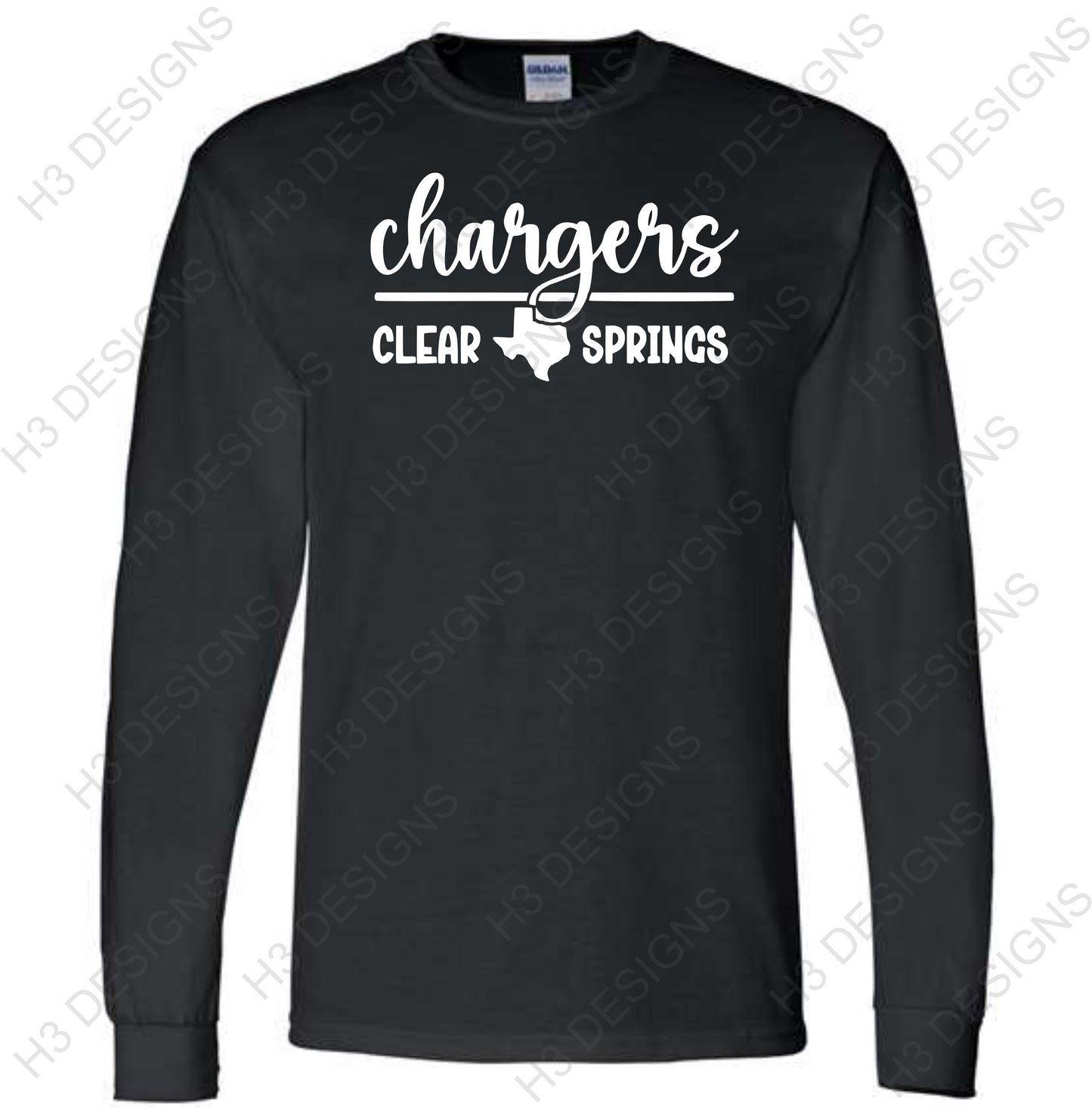 Chargers Clear Springs Apparel