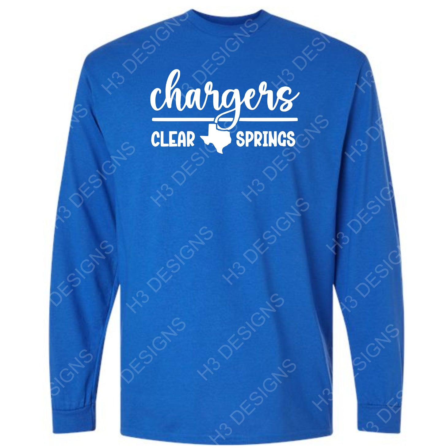 Chargers Clear Springs Apparel
