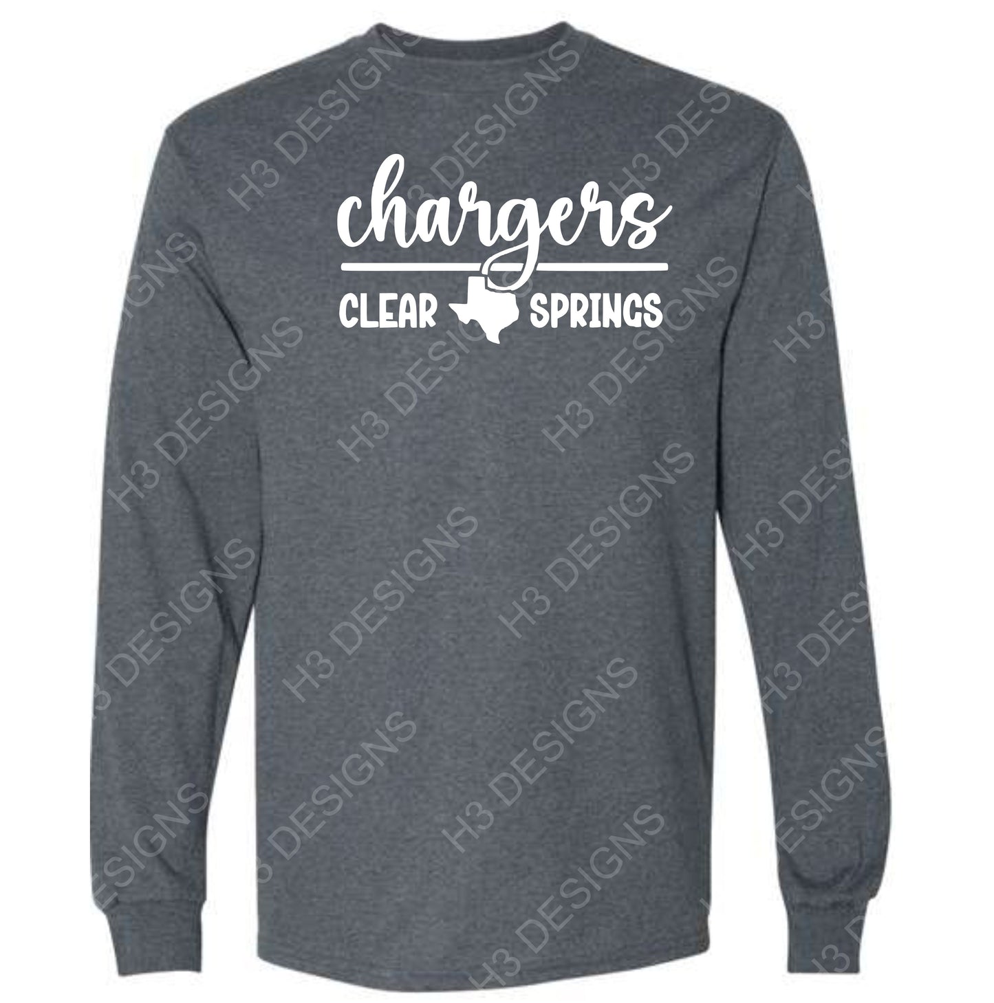 Chargers Clear Springs Apparel