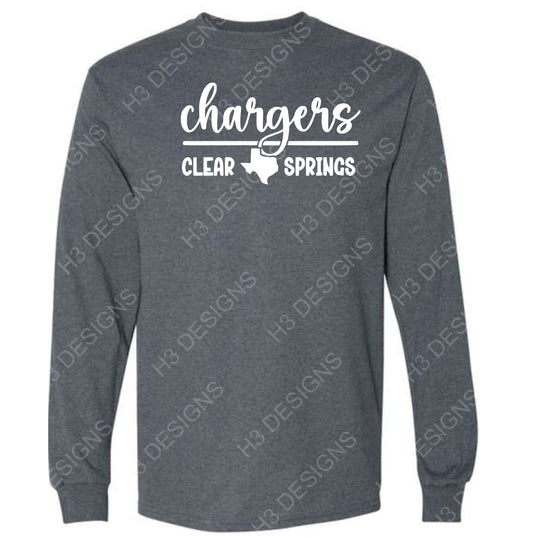 Chargers Clear Springs Apparel