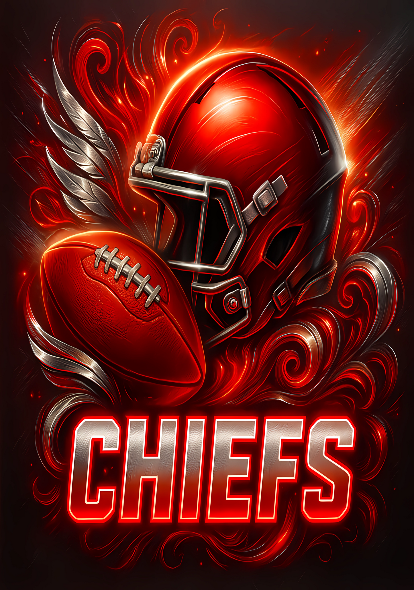 Chiefs Cover Stickers Set