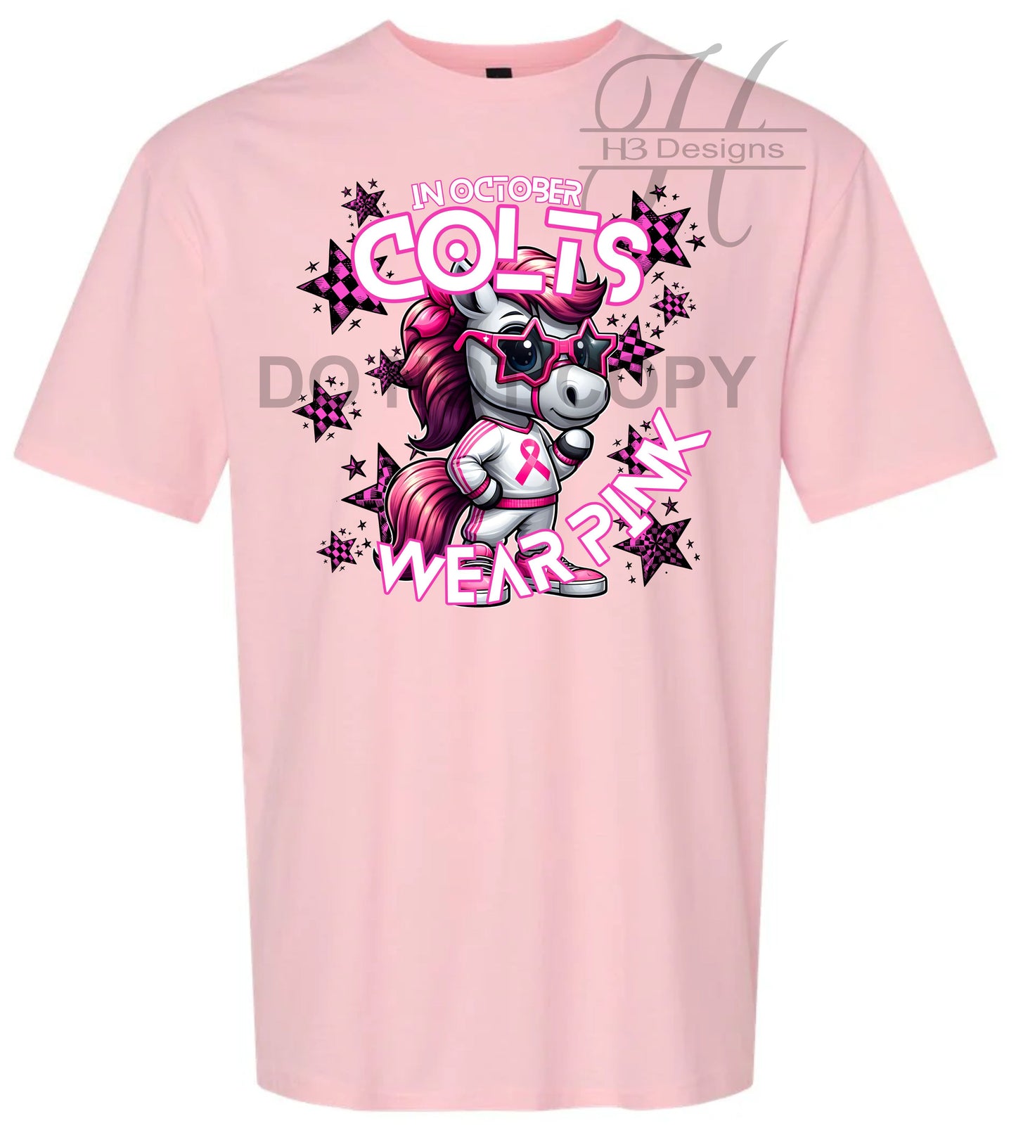 October Colts Wear Pink