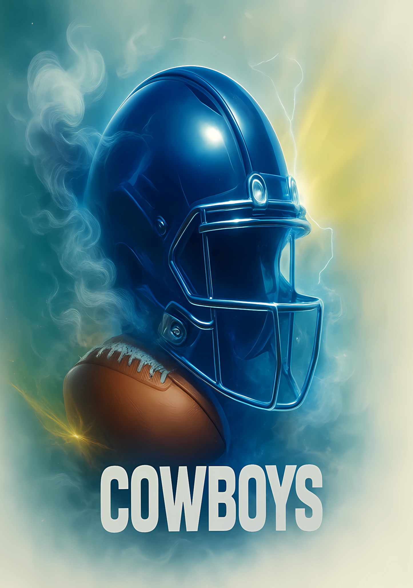 Cowboys Cover Stickers Set