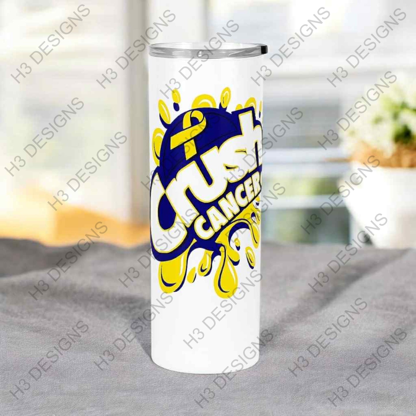 Crush Cancer 20 oz Tumber