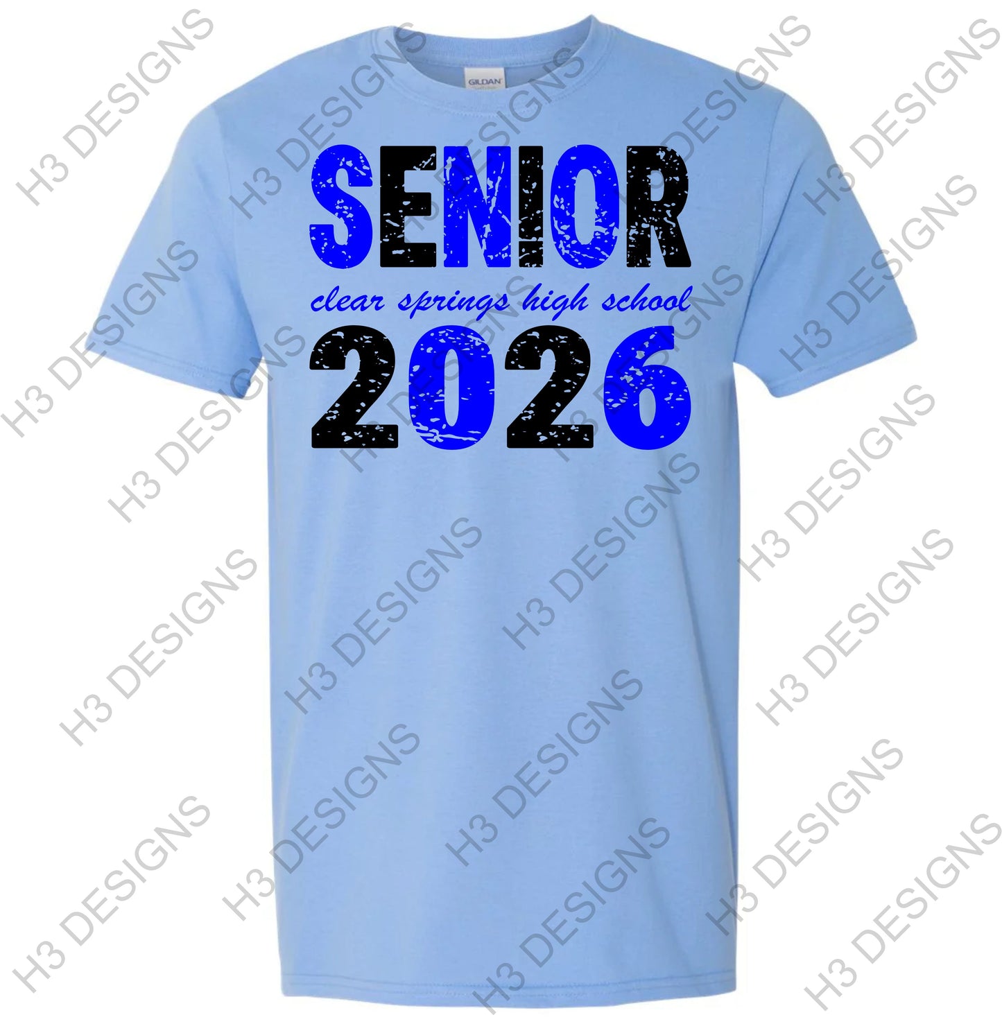 Distressed Senior 2026 Clear Springs High School