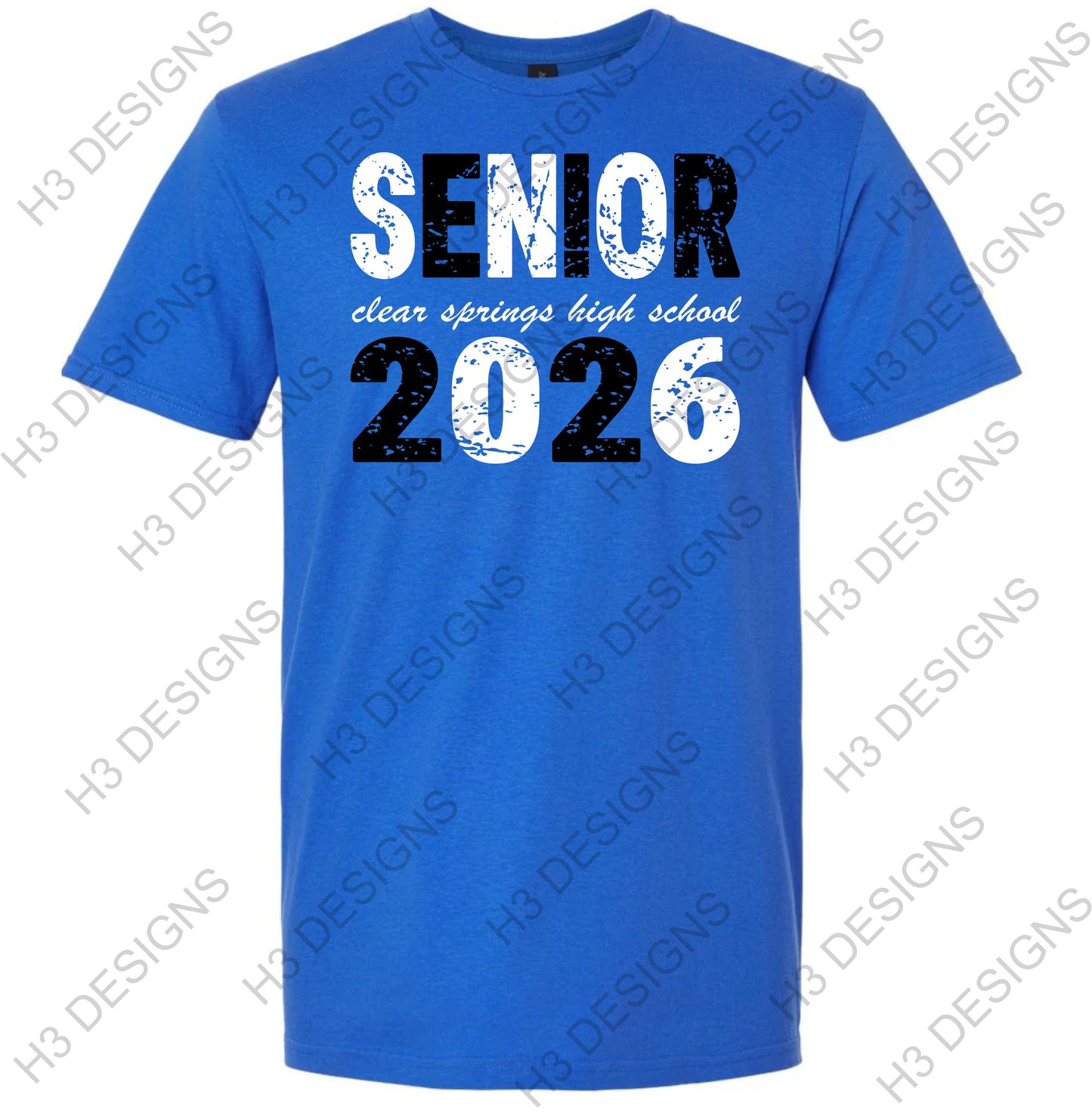 Distressed Senior 2026 Clear Springs High School