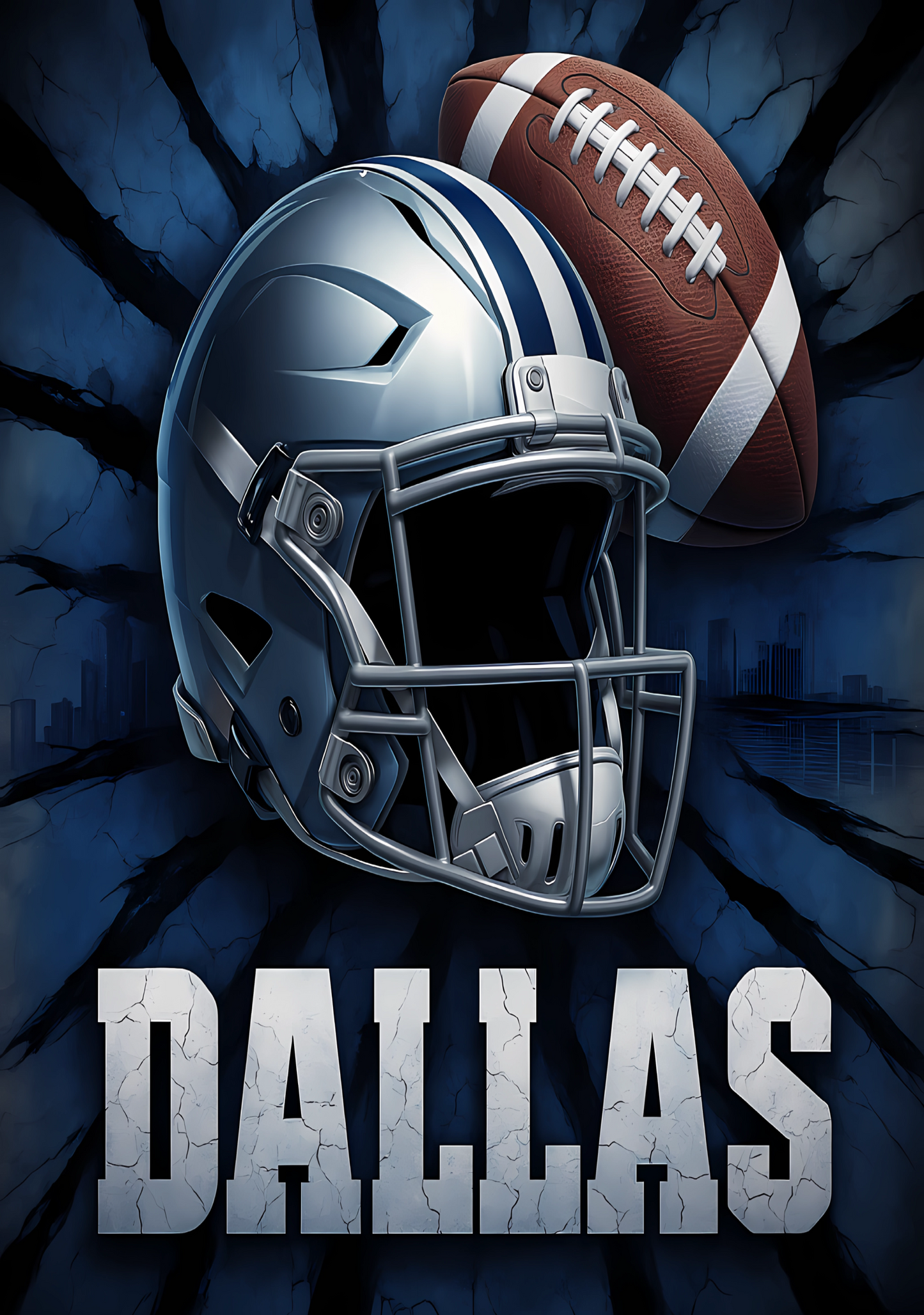 Dallas Cover Stickers Set