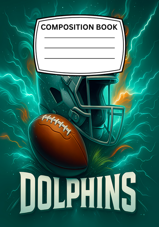 Dolphins Cover Stickers Set