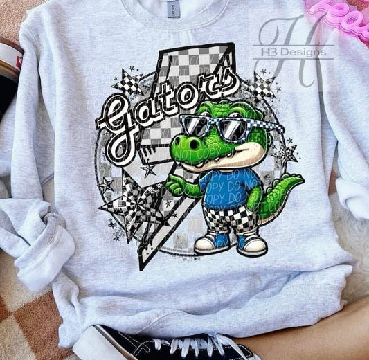 Retro Cool Gator Tee