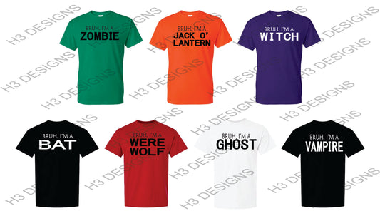 Halloween Costume Shirts