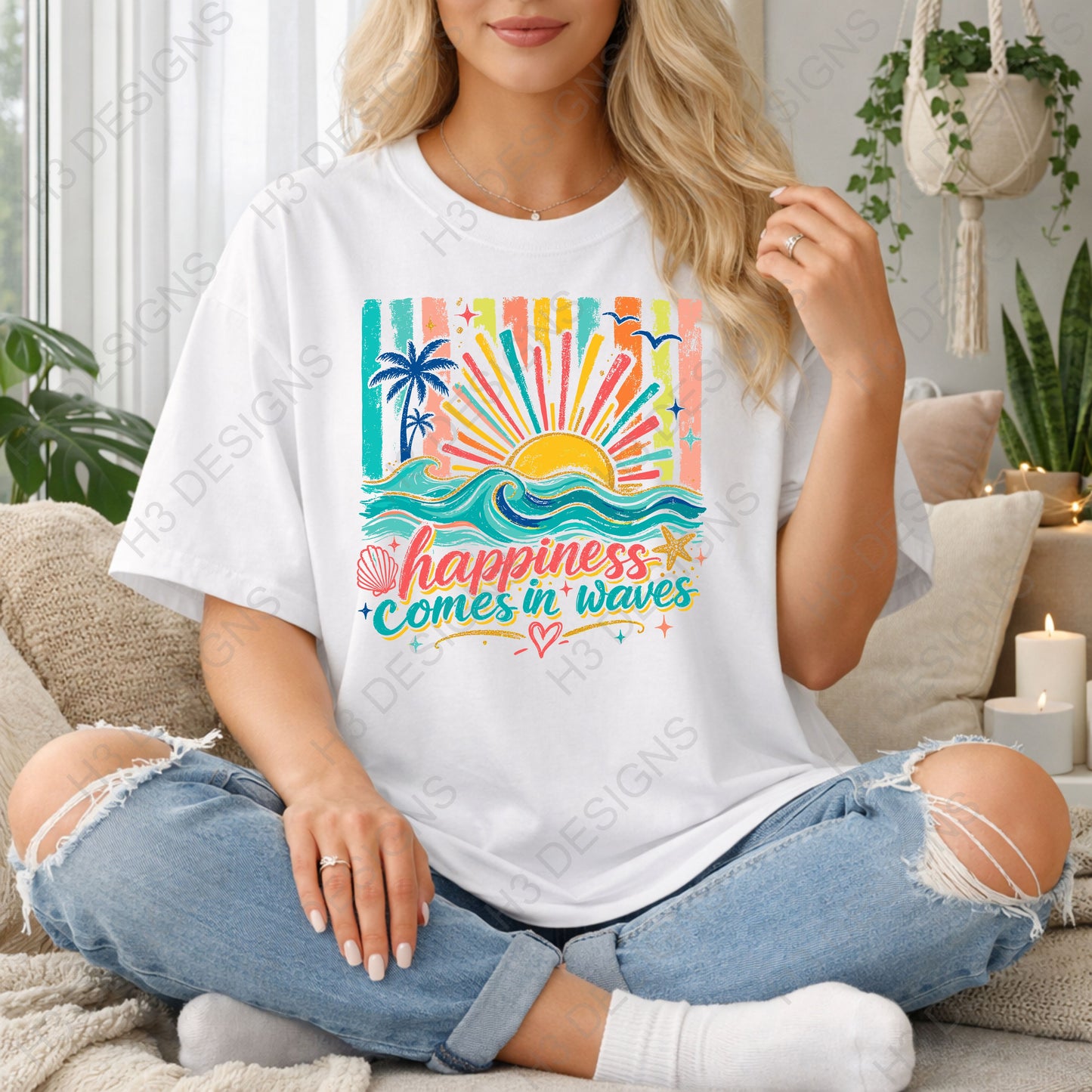 Happiness Comes in Waves