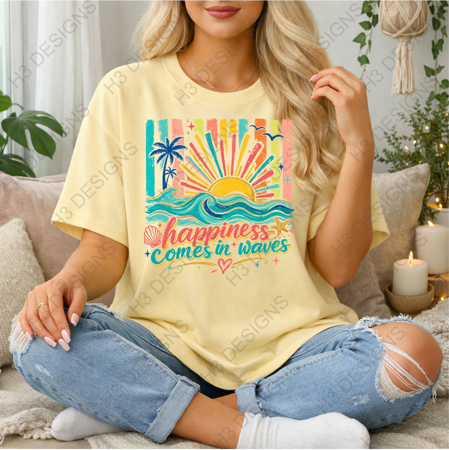 Happiness Comes in Waves