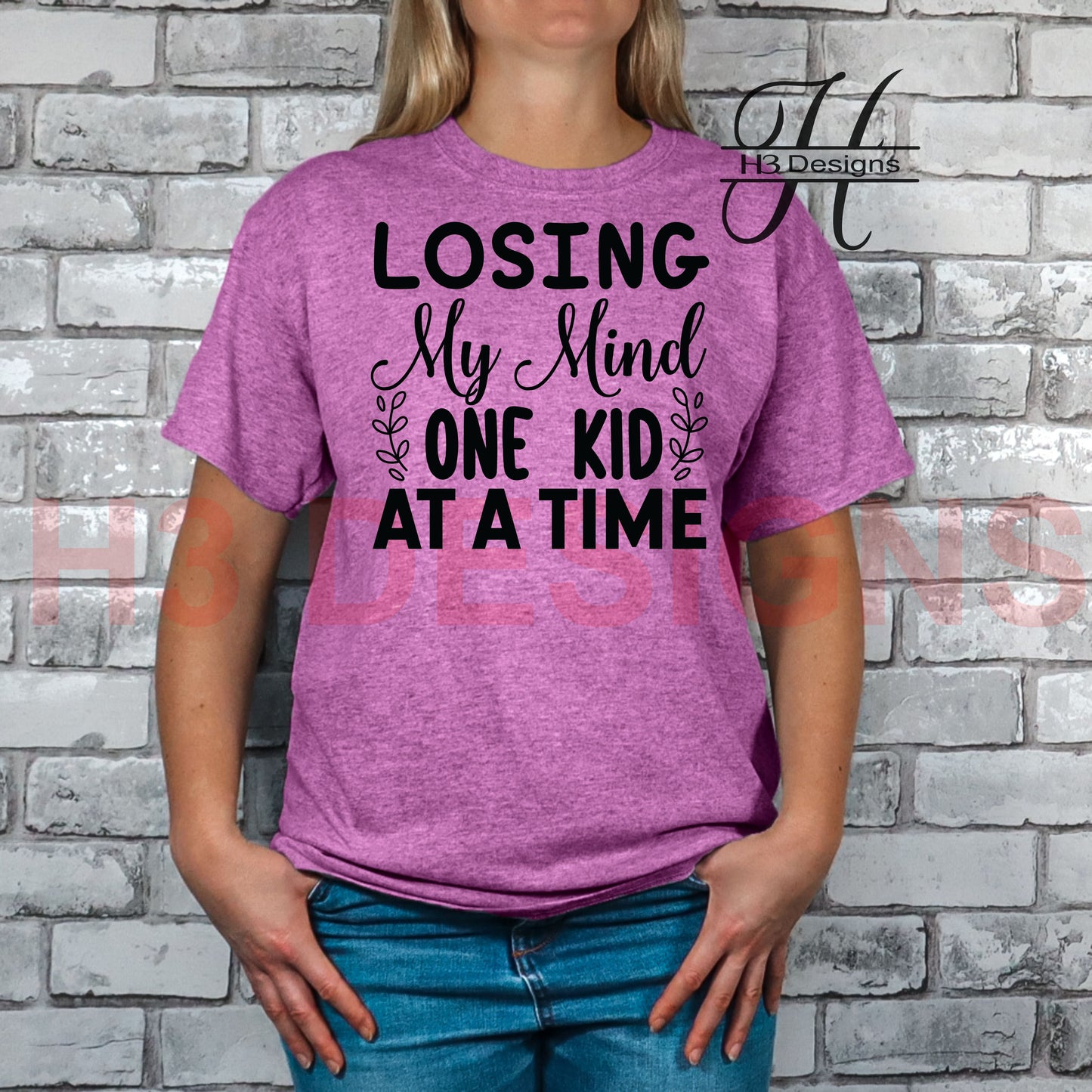 Losing My Mind One Kid At A Time Tee