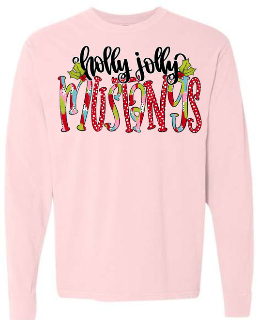 Holly Jolly Mustangs Apparel