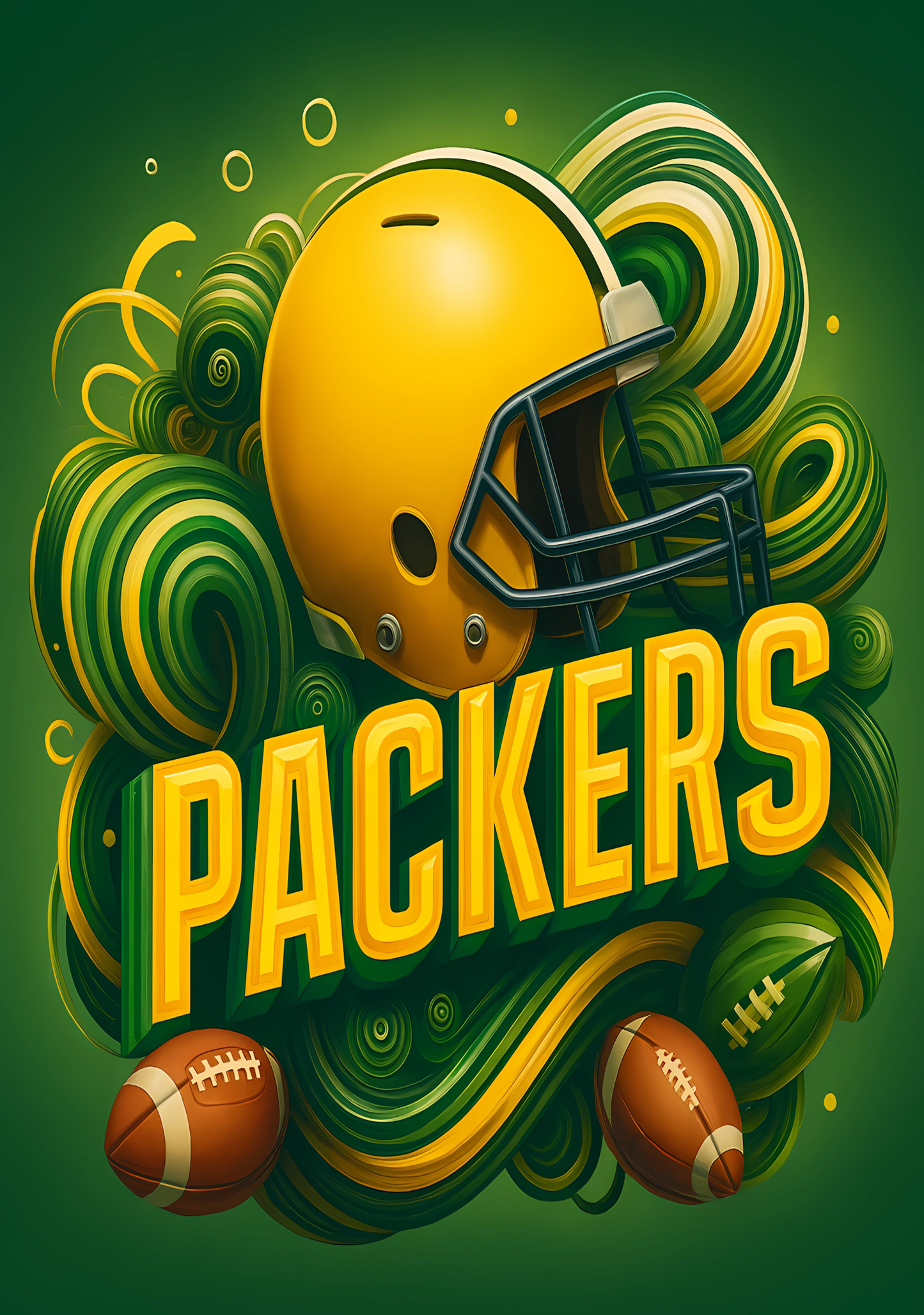 Packers Cover Stickers Set
