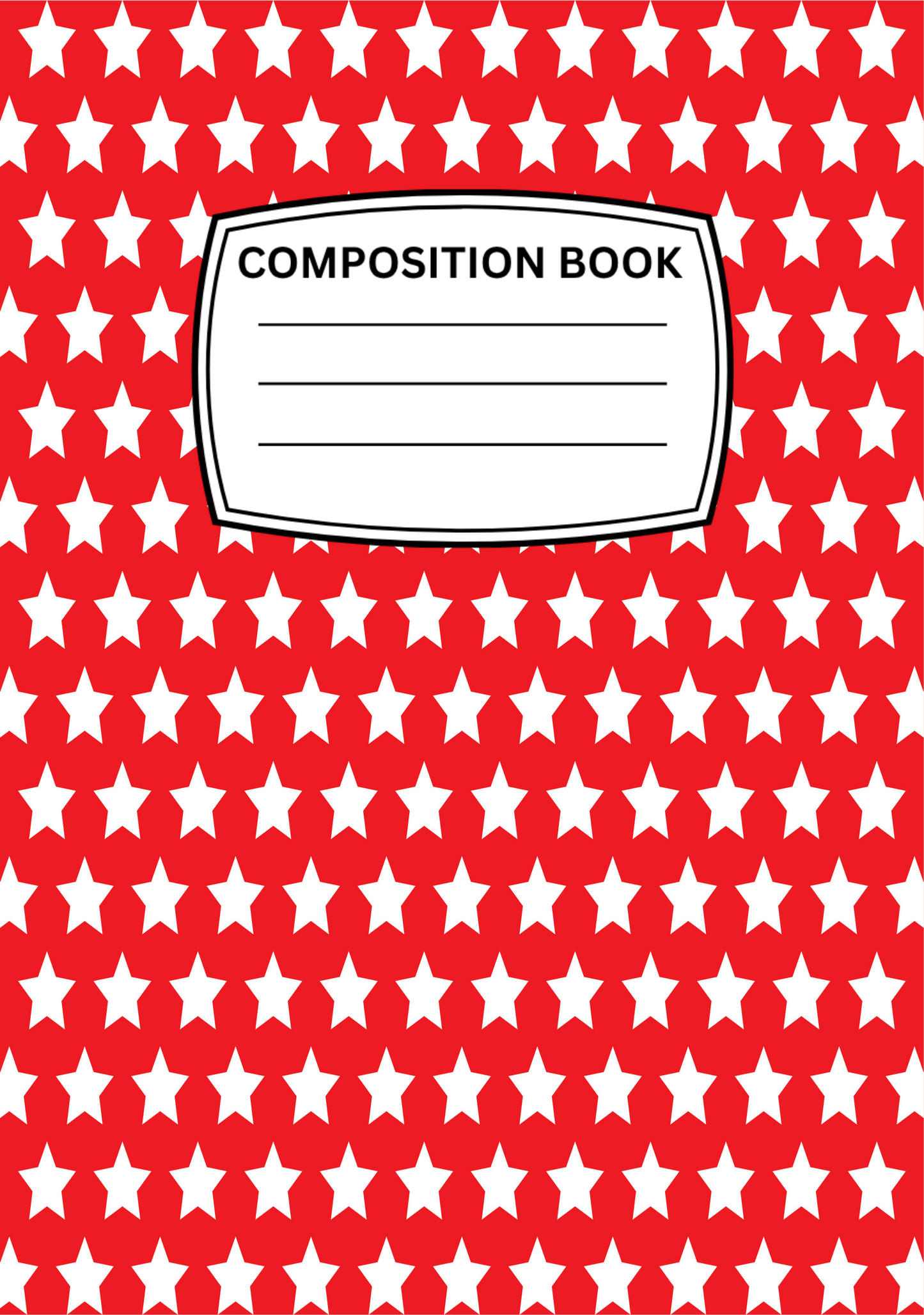 Red stars Cover Stickers Set