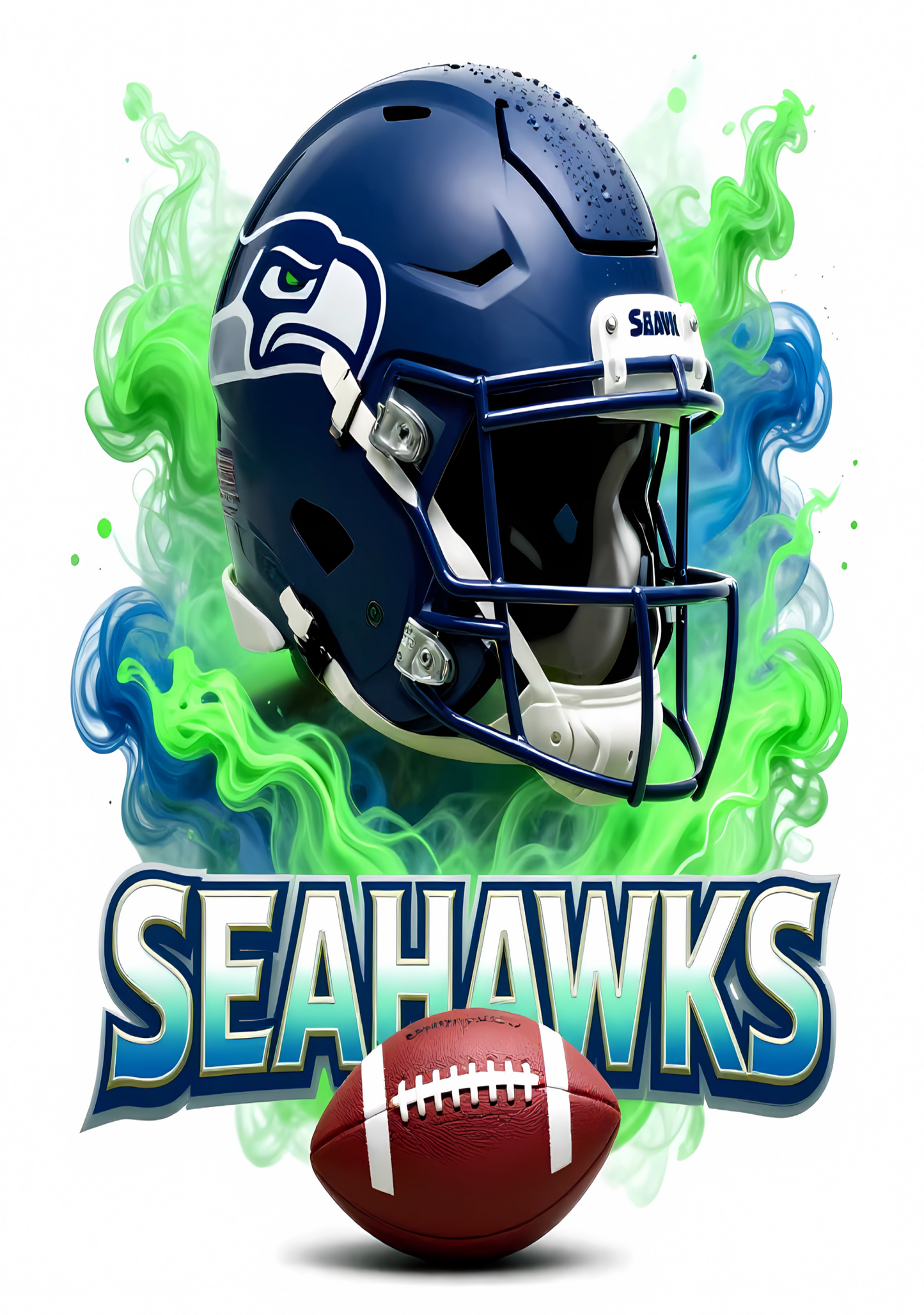 Seahawks Cover Stickers Set